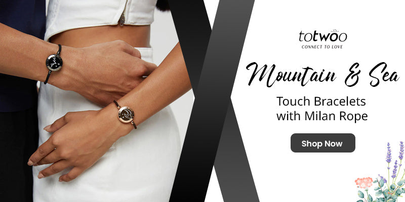 סמל של אהבה והרפתקאות: חקור את צמידי ההר והים מגע של Totwoo