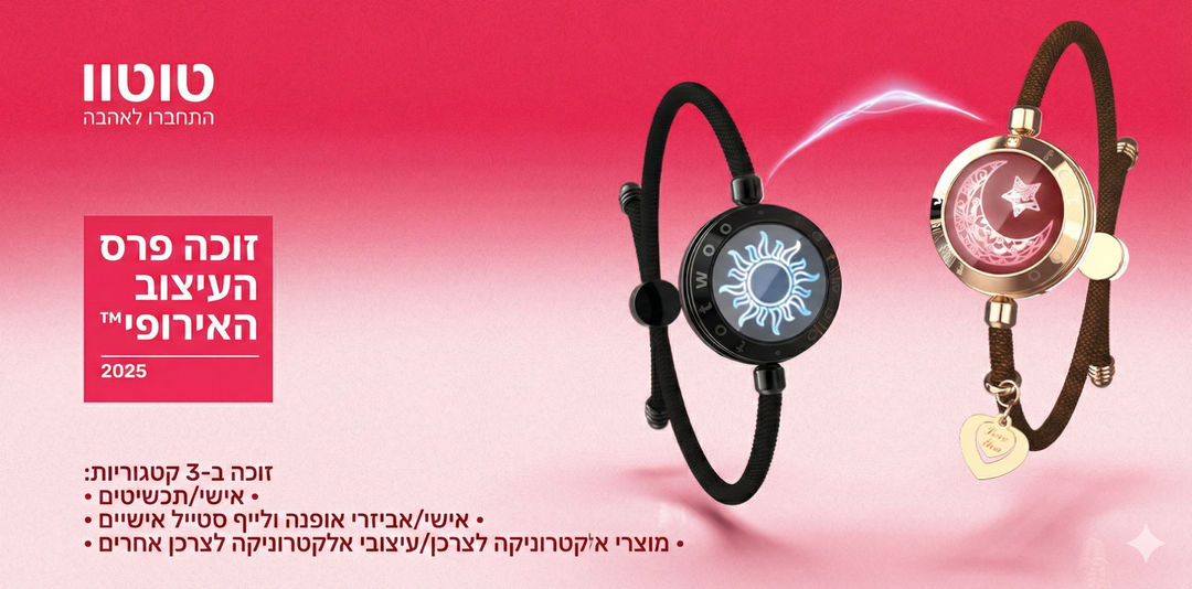 טוטו זוכה ב-3 פרסי עיצוב של EPDA עבור חדשנות בתכשיטים חכמים